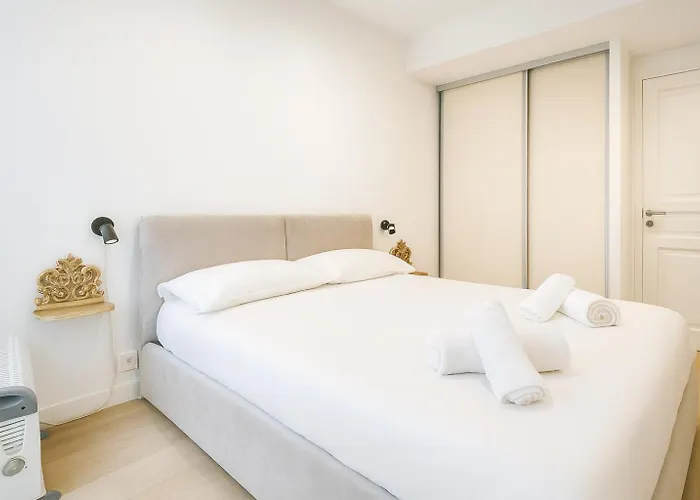 Massena 4 Pers Super Wifi Ac Apartmán Nice
